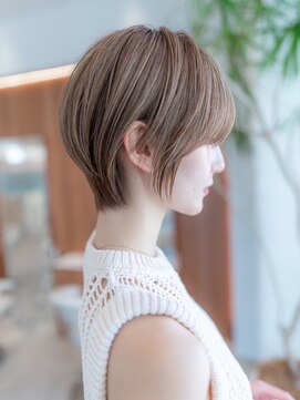 イルハバナ 渋谷(ill HAVANA) 20代30代大人かわいい/グレージュカラー/ショートボブ/小顔/前髪