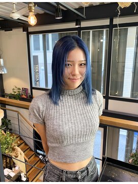 チックタック モーガン モデル(TICK-TOCK MORGAN Model) 透け感マリンブルー