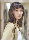 ミディアムレイヤー/顔まわりレイヤー/ウルフ/20代30代40代銀座