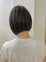 ロンドシエル 横浜(Lond ciel)&nbsp;丸みミニボブ×黒髪スタイル【横浜モード】