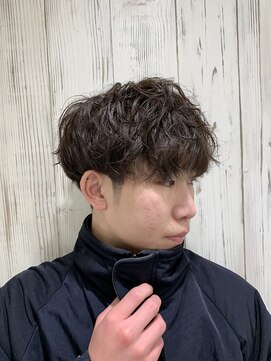 ヨシザワインク バンダイ(YOSHIZAWA Inc. BANDAI) 新潟/新潟市/メンズパーマ/ニュアンス/ワンカール/ゆるめパーマ