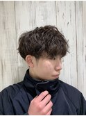 新潟/新潟市/メンズパーマ/ニュアンス/ワンカール/ゆるめパーマ