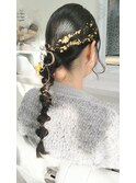 卒業式ヘアセット