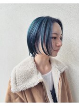 バオイズム(baho IZM)&nbsp;【miro】ネイビーブルーカラーBOB