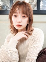 シド 表参道(s.i.d)&nbsp;☆大人可愛いひし形外はねレイヤーウルフ 20代30代40代
