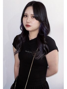 エクラ(ecla) インナーカラー/パープル