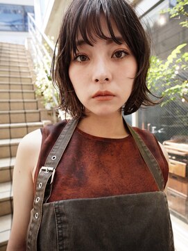 テテコケット(tete coquette) イルミナカラーで地毛風カラーとカジュアルレイヤーボブ