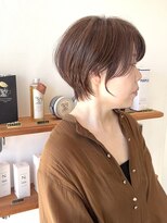 アエル(aeru)&nbsp;ショートボブ/ショート/マロンブラウン/髪質改善