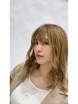 ドアバイリップル(door by LIPPUL) 髪質改善トリートメント ブロンドベージュカラー