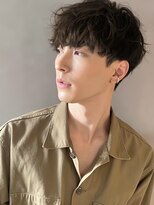 パーク(PARK)&nbsp;【PARK】メンズマッシュショート×ナチュラルスパイラルパーマ