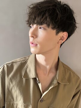 パーク(PARK) 【PARK】メンズマッシュショート×ナチュラルスパイラルパーマ