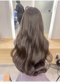髪質改善＊ロングレイヤーグレーベージュ＊美髪【Zina船橋】