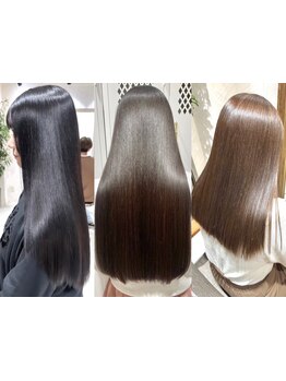 《梅雨のお悩みも》素髪の艶感を引き出す.*qumuの上質トリートメント&髪質改善縮毛矯正［横浜/髪質改善］