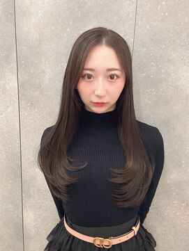 クム(kumu) 【kumu】ロングレイヤー/顔周りカット/栄/名古屋