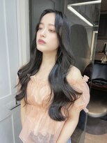 ロンドアヴァントゥス 池袋(Lond aventus)&nbsp;ワイドバングイメチェン美髪外ハネボブ+レイヤーカット韓国/池袋