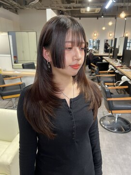 ジーニー 横浜(giinii) 姫カット_レイヤースタイル