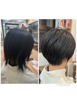 アメリ(Ameri) -Ameri-藤川☆丸みショート【浜町/ショート/ボブ/髪質改善】