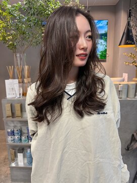 ヘリム(HELIM) 【石川尚之】マロンベージュ×ザクザクレイヤー