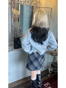 ジルバイジゼル(JILL by GiseL) two tone color