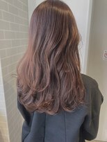 ルチア ヘア ステラ 京都店(Lucia hair stella) ピンクベージュ/ダブルカラー/学割U24/京都/河原町