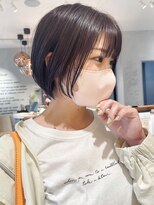 ロンド エメ 柏(Lond aimer)&nbsp;イメチェン外ハネボブ美髪ワイドバングレイヤーショート/柏