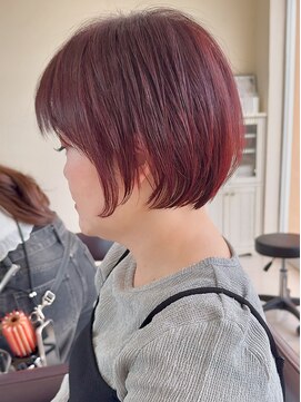 ハピネス 西大寺店(Happiness) ショートボブレイヤー/髪質改善/韓国ショート/ミセス