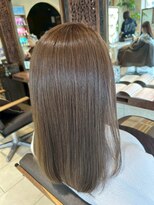 ヘアリゾート粋 ティガ 池袋店(tiga)&nbsp;質感再生カラー/ショコラブラウン/丸みロング