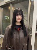 ロングレイヤー顔周りレイヤー