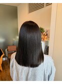 白髪染め使用のオリーブグレージュ