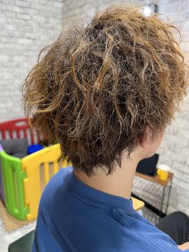 ファブ アパートメント(FAB apartment) メンズ×ツイストパーマ