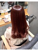 ミエルヘアーエスト 新宿店(mielhair est)&nbsp;アプリコット☆艶カラー　【新宿】