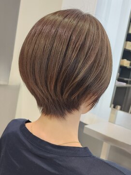 ニヤリ(Neyari) ナチュラル丸みショート　【奥沢・自由が丘】