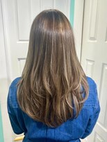 マティーナ ヘアー 池袋(Matina hair)&nbsp;【ロングレイヤー×艶感ハイライト】池袋美容室