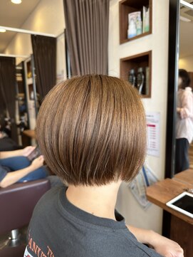 美容室ヒラトヤ 仙北店 丸み柔らかボブ☆