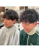 エミュ(emu.)&nbsp;爽やかにキマる！奈良大安寺メンズショートパーマ