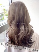 サラジュ 仁川店(SARAJU) 【カラー特化サロン】デザインカラー×ベージュ×エンドブラック