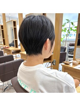 アグ ヘアー ナッツ 秦野店(Agu hair nuts) 丸みショート/マロンベージュ/くびれショート/くすみベージュ