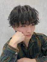 ジーナ 天神(Zina)&nbsp;【福岡/天神/メンズパーマ】波巻シャドウパーマ