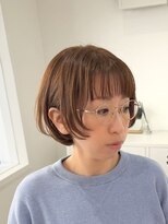 スイ(suiw)&nbsp;メガネにも合うキャットレイヤーボブ【suiw】昭和町/天王寺