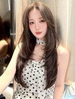 グローアイヴィ 大宮(GLROW IVY)&nbsp;ベージュカラーシアーベージュレイヤーカットワンホンヘア