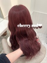 ミリム 栄矢場町店(MIRiM)&nbsp;チェリーレッドカラー♪