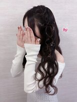 クラビス(CLAVIS)&nbsp;編み込みリボンアレンジ