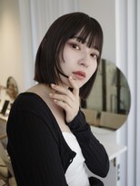 ヌヌ 渋谷 原宿 明治神宮前(nunu) レイヤーカットウルフカットボブグレージュオリーブべージュ