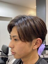 コージーヘアー(kozy hair) 刈り上げセンターパートスタイル