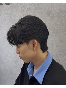 ビカムメンズヘアー 栄店(become men's hair) カルマパーマ/毛流れ/韓国ヘア