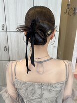 エムサロン 前橋川原(emusalon)&nbsp;【お呼ばれヘアセット】カチモリ/タイトヘア/シニヨン
