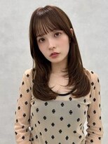アッシュ 成瀬店(Ash)&nbsp;レイヤーカット×ワンカールミディ