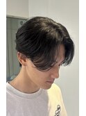 縮毛矯正センターパート