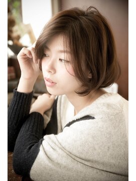 ルカ リノア(Luca lino:a) のばしかけのバングをスッと流して☆