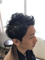パティオンツー(PATIONN2)&nbsp;メンズアップバング刈り上げネープレススタイル